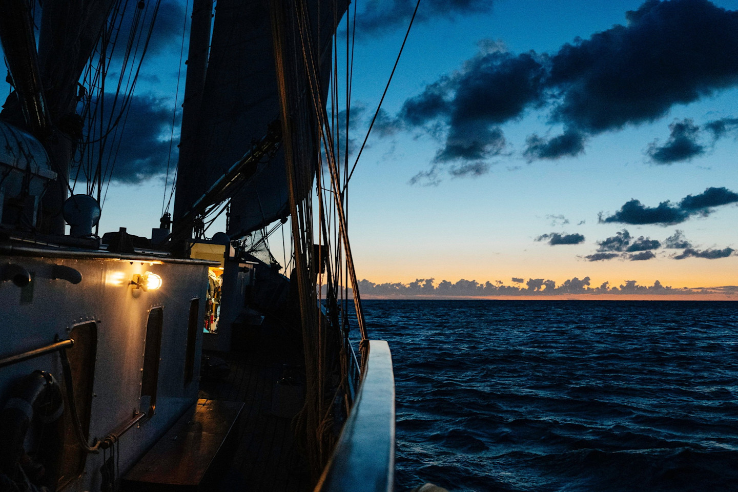 At the helm for a tall ship adventure in the Mediterranean