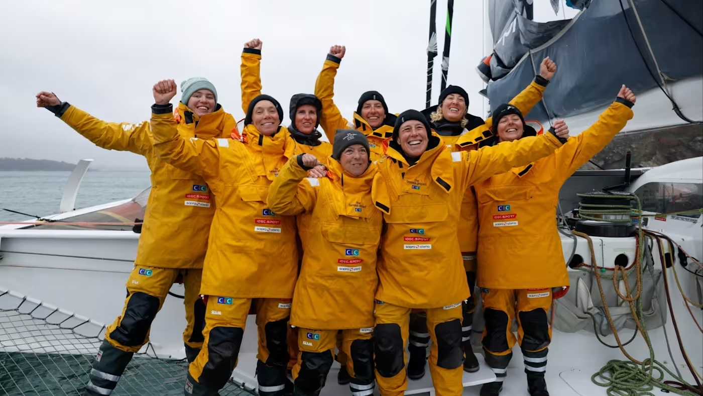 An all-women crew's breakthrough voyage